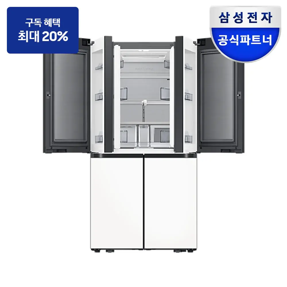 삼성 비스포크 AI 하이브리드 4도어 889L (오토오픈도어) — 냉장고 구독 상품 그림